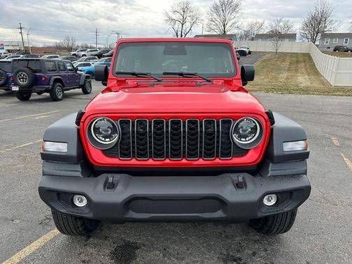 Red 2026 Jeep Wrangler Sport S