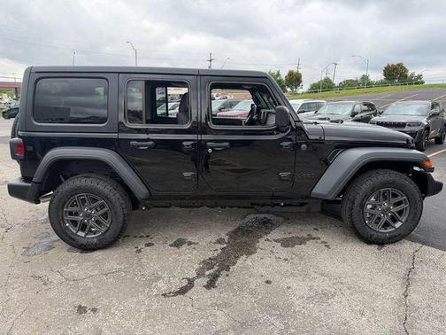 Black 2026 Jeep Wrangler Sport S