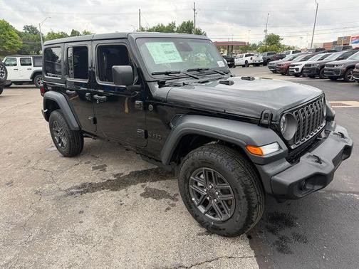 Black 2026 Jeep Wrangler Sport S