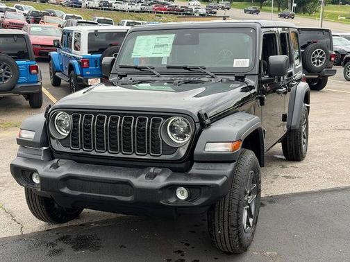 Black 2026 Jeep Wrangler Sport S