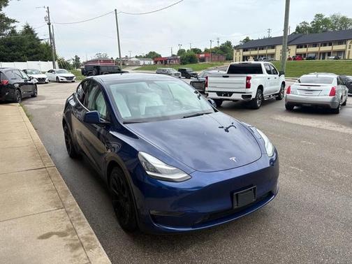 Deep Blue Metallic 2021 Tesla Model Y Long Range
