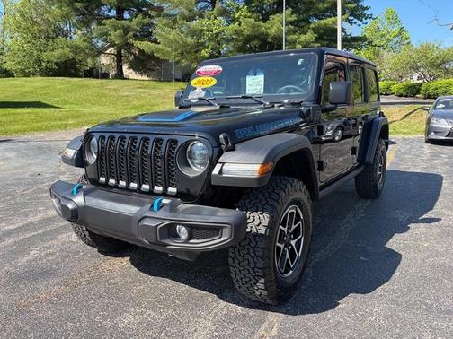 Black Clearcoat 2023 Jeep Wrangler 4xe Rubicon