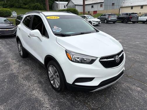 Summit White 2019 Buick Encore Preferred