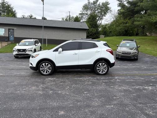 Summit White 2019 Buick Encore Preferred