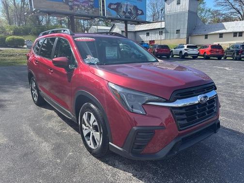 Crimson Red Pearl 2025 Subaru Ascent Premium