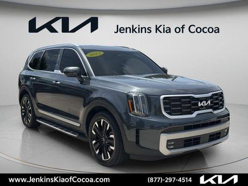 Gray 2023 Kia Telluride SX