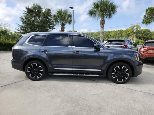 Gray 2023 Kia Telluride SX