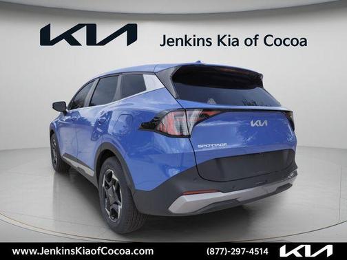 Blue 2026 Kia Sportage EX