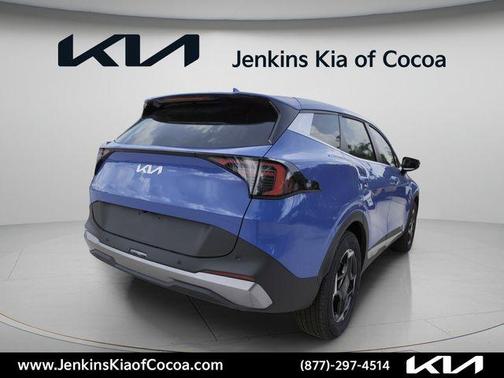 Blue 2026 Kia Sportage EX