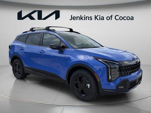 Blue 2026 Kia Sportage X-Pro Prestige