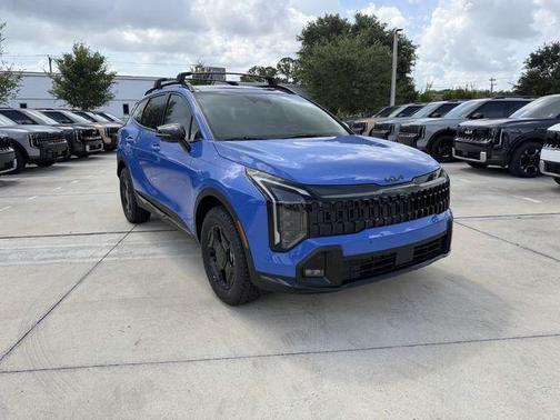 Blue 2026 Kia Sportage X-Pro Prestige
