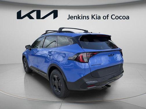 Blue 2026 Kia Sportage X-Pro Prestige