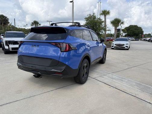 Blue 2026 Kia Sportage X-Pro Prestige