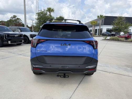 Blue 2026 Kia Sportage X-Pro Prestige