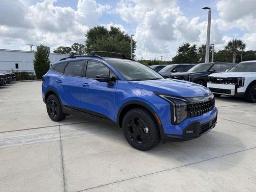 Blue 2026 Kia Sportage X-Pro Prestige