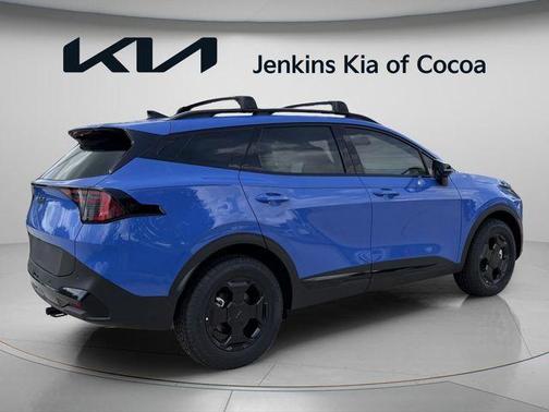 Blue 2026 Kia Sportage X-Pro Prestige