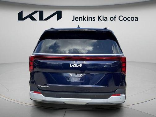 Blue 2026 Kia Carnival EX