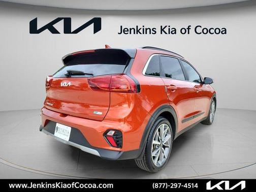 Orange 2022 Kia Niro Touring SE