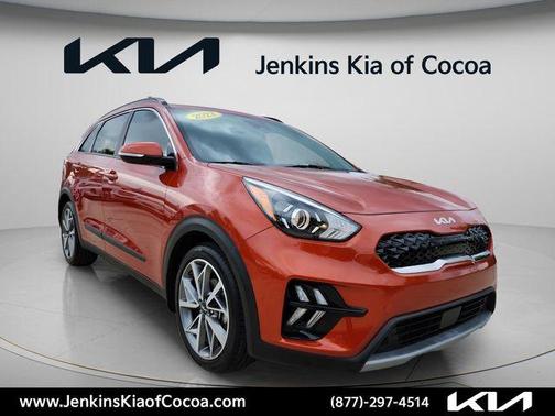 Orange 2022 Kia Niro Touring SE