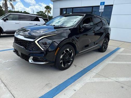 Ebony Black 2024 Kia Sportage SX-Prestige
