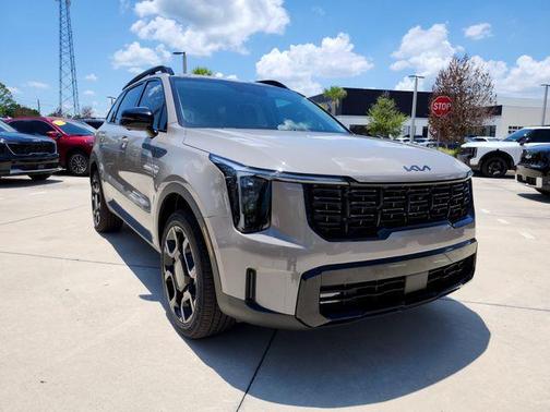 Brown 2026 Kia Sorento X-Line SX