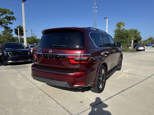 Coulis Red Pearl 2023 Nissan Armada Platinum