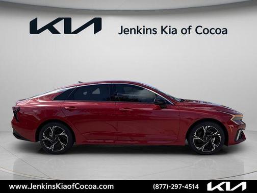Red 2026 Kia K5 GT-Line