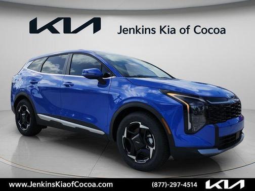 Blue 2026 Kia Sportage EX
