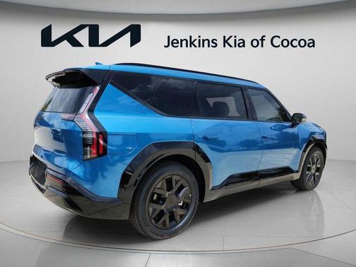 Ocean Blue 2026 Kia EV9 Land