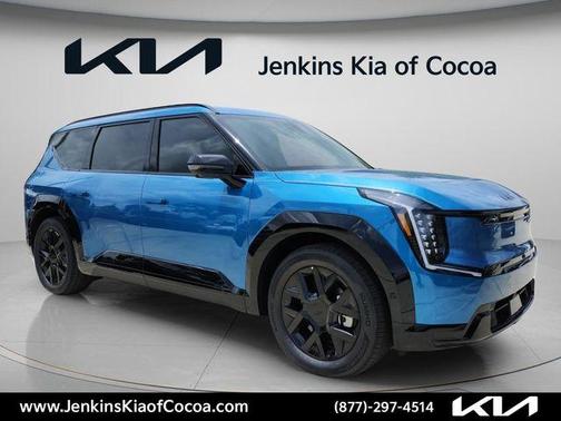 Ocean Blue 2026 Kia EV9 Land