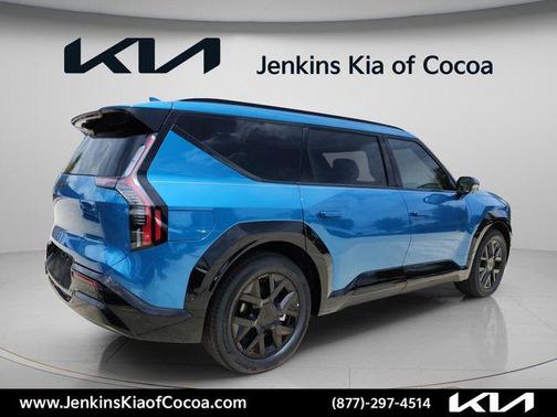 Ocean Blue 2026 Kia EV9 Land