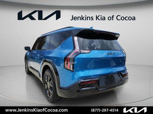 Ocean Blue 2026 Kia EV9 Land
