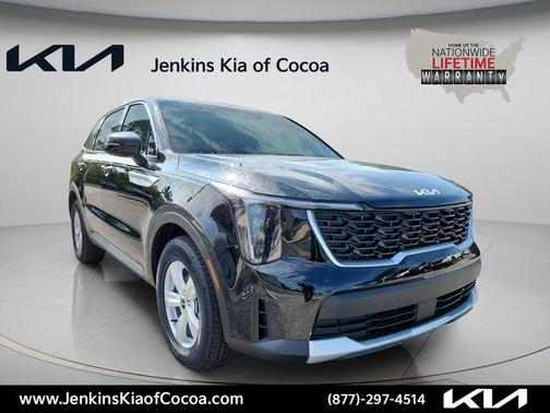 Ebony Black 2026 Kia Sorento LX