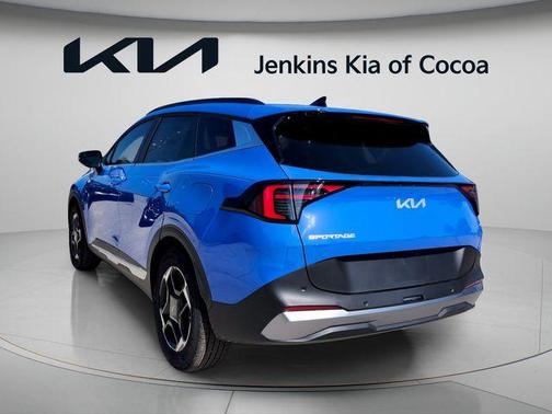 Blue 2026 Kia Sportage EX