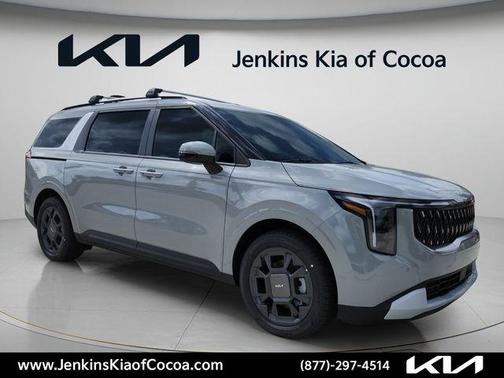 Ceramic White 2026 Kia Carnival Hybrid EX