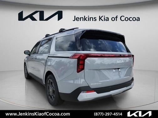 Ceramic Silver 2026 Kia Carnival Hybrid EX