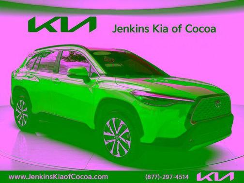 Barcelona Red Metallic 2023 Toyota Corolla Cross XLE