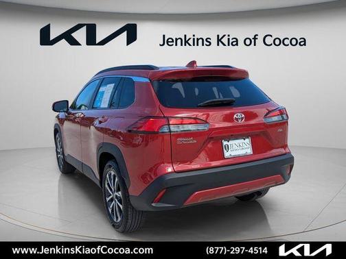Barcelona Red Metallic 2023 Toyota Corolla Cross XLE