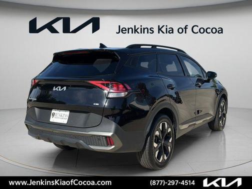 Ebony Black 2023 Kia Sportage X-Line