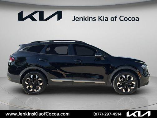 Ebony Black 2023 Kia Sportage X-Line