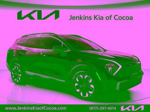 Ebony Black 2023 Kia Sportage X-Line