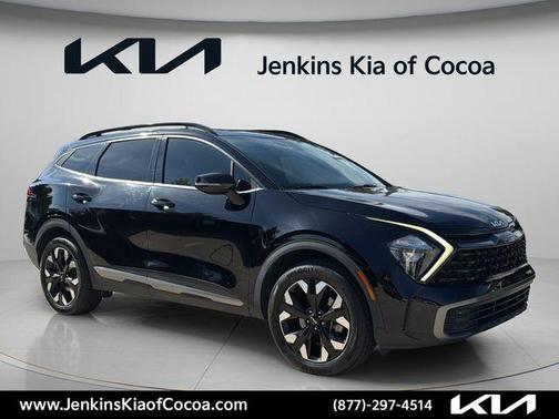 Ebony Black 2023 Kia Sportage X-Line