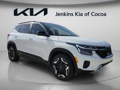 Clear White / Black Roof 2026 Kia Seltos SX