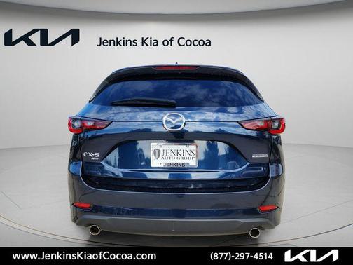Deep Crystal Blue Mica 2025 Mazda CX-5 2.5 S Preferred Package