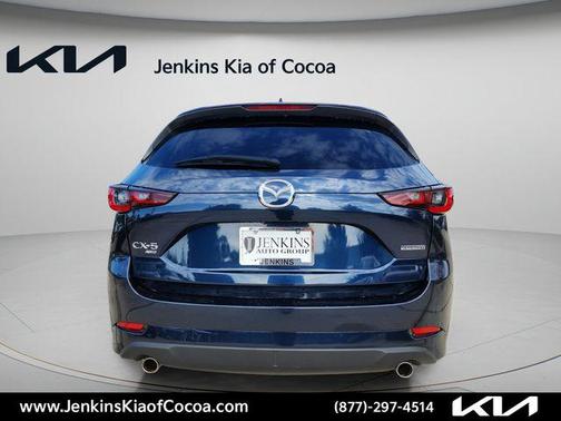 Deep Crystal Blue Mica 2025 Mazda CX-5 2.5 S Preferred Package