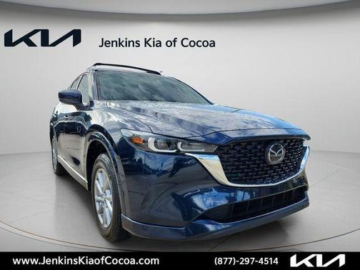 Deep Crystal Blue Mica 2025 Mazda CX-5 2.5 S Preferred Package
