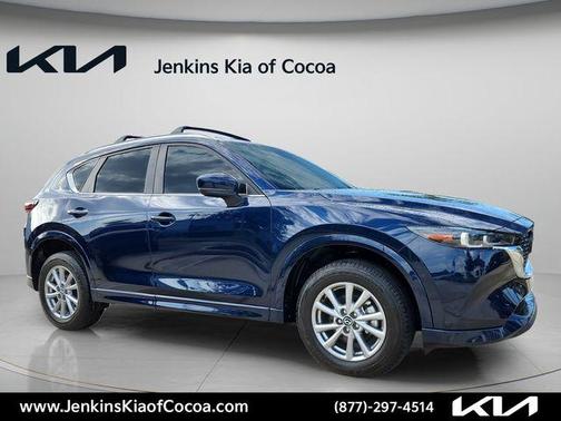 Deep Crystal Blue Mica 2025 Mazda CX-5 2.5 S Preferred Package