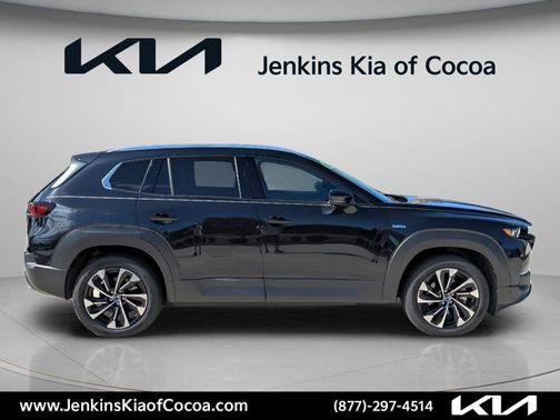 Jet Black 2025 Mazda CX-50 Hybrid PREMIUM PLUS PACKAGE