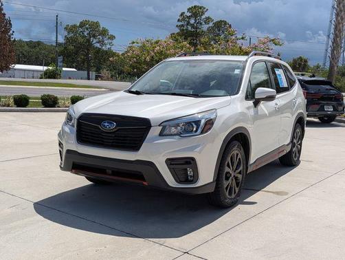 Crystal White Pearl 2019 Subaru Forester Sport
