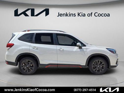 Crystal White Pearl 2019 Subaru Forester Sport